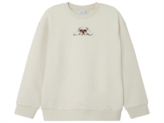 Name It peyote melange printed sweatshirt